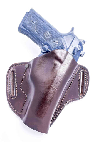 The LP10 - OWB Leather Pancake Holster