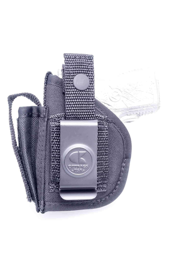 thumbnail image 2 of OUTBAGS USA Nylon OWB Duty Holster With Mag Pouch For Taurus PT 140/145/638/745 2 of 5