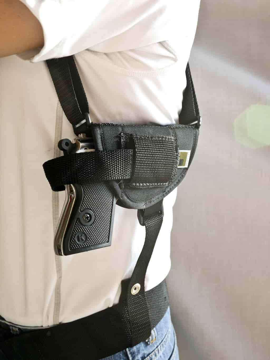 NSH31 · Horizontal Shoulder Holster w/ Double Mag Pouch