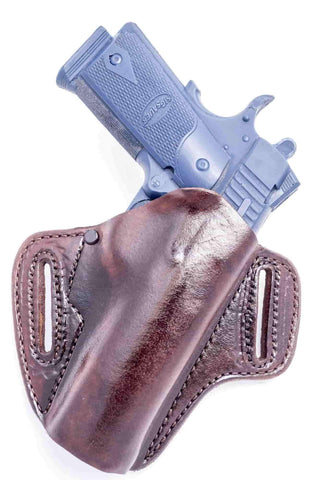 The LP9 - OWB Leather Pancake Holster